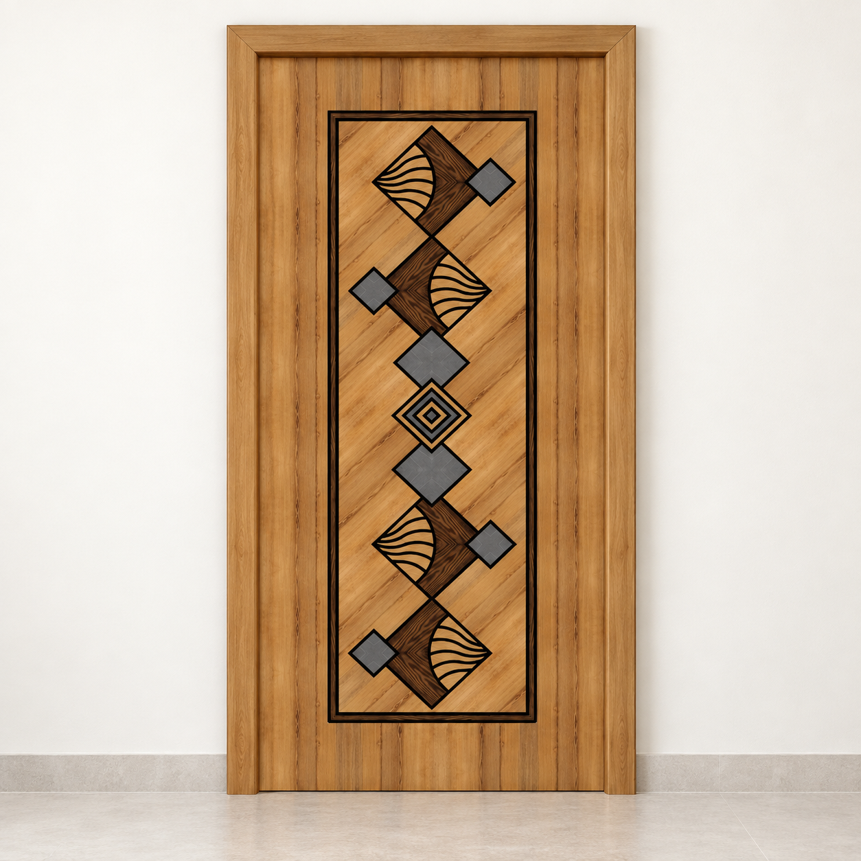 Graphite Ash Series - Wudgate premium wooden door