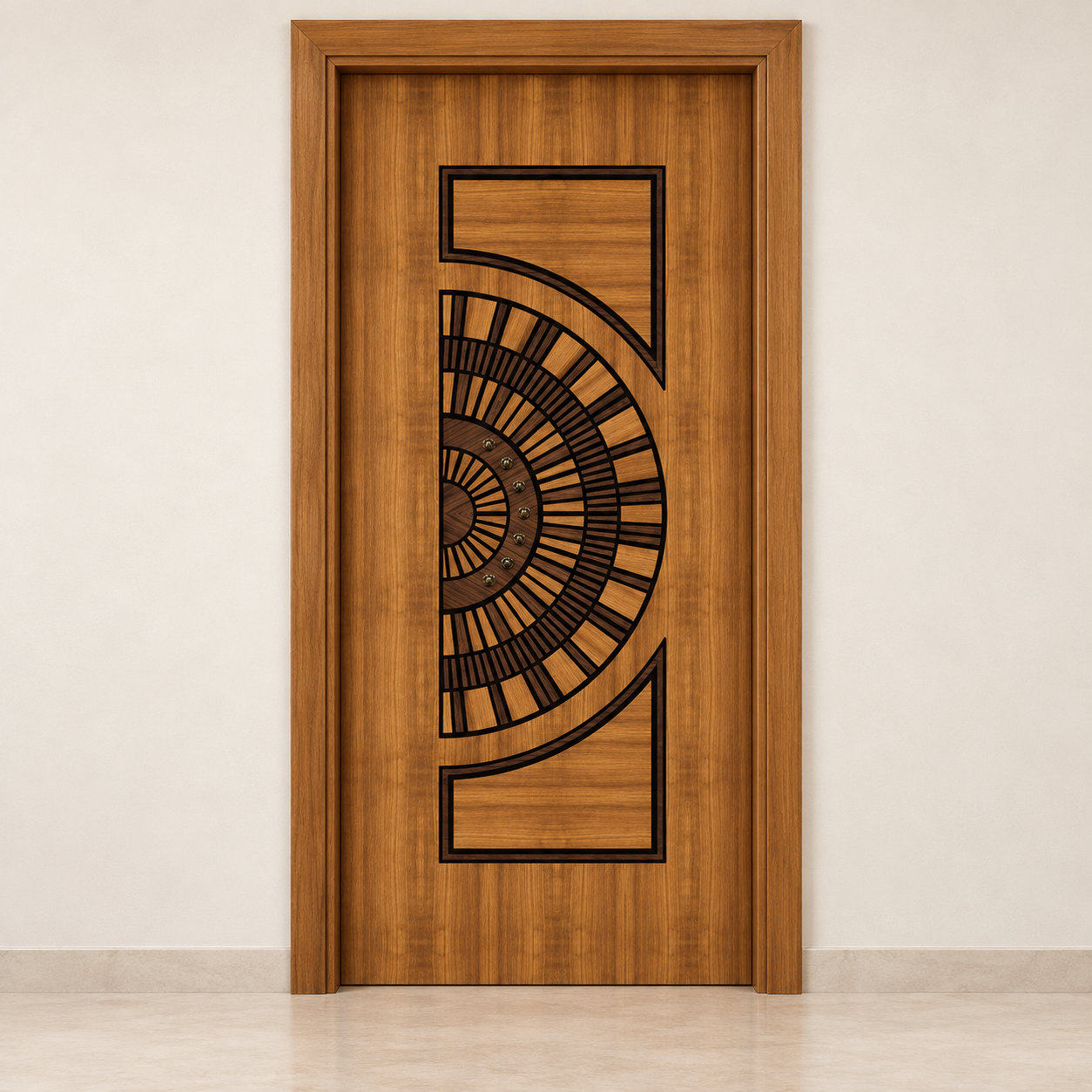 Grand Groovy Plus Series - Wudgate premium wooden door